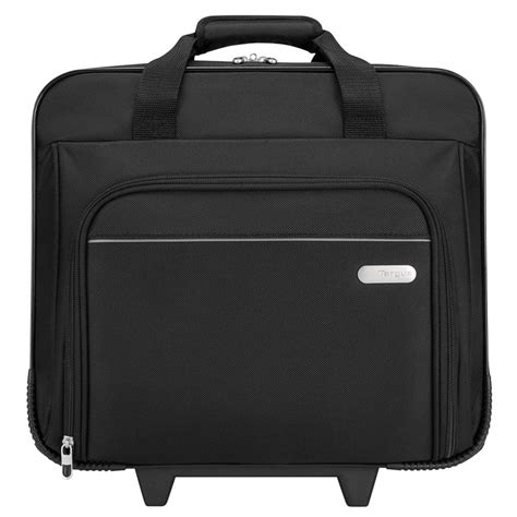 targus 16 inch rolling laptop case black